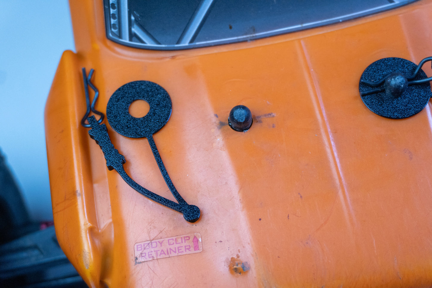 ValRC Body Clip Retainers with Ring